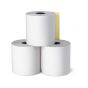 3-1/4 x 3 2-ply white/canary paper roll