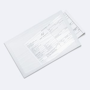  5.5x10 Clear Document Pouch 