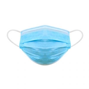 3-Ply Blue Disposable Face Mask - 50/pack - As low as $0.20/ea.