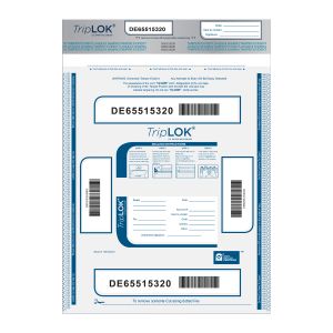 TripLok 9x12 Carton of 500 Clear Security Bag