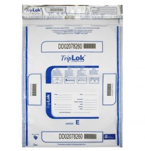 TripLok 15x20 Carton of 250 Clear Security Bag