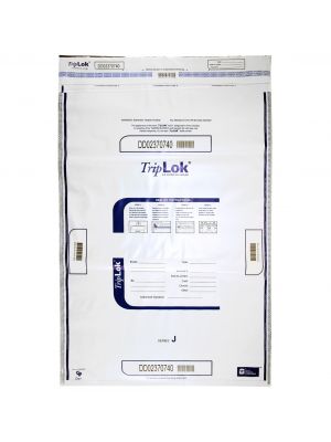 Clear TripLOK Tamper-Evident Bags, Carton